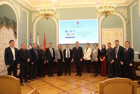 Награждение руководителей завода ЖБИ в Санкт-Петербурге