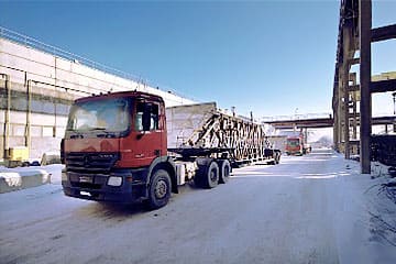 Доставка железобетонных изделий и конструкций