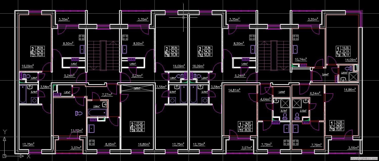Чертёж жилого комплекса «Парицы»