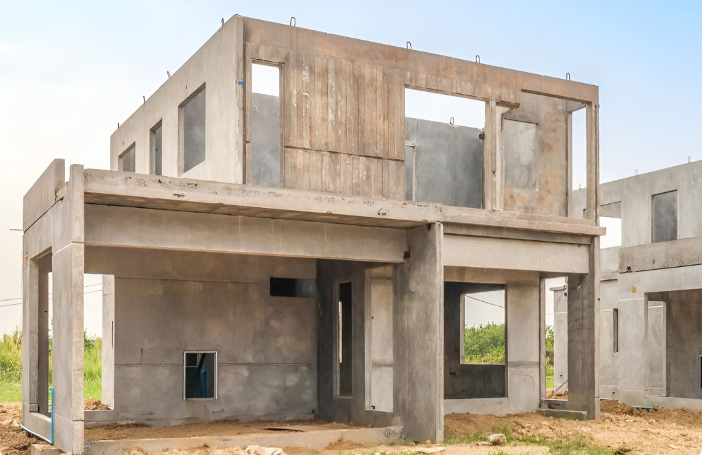 Строительство жилого нового дома