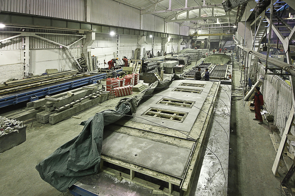 Изготовление бетонных стен